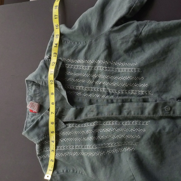 Olsen Linen Blouse - Picture 10 of 14